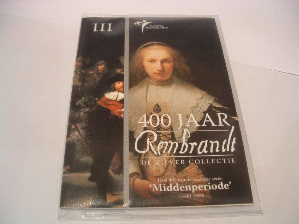 (afbeelding voor) Rembrandt III 2006 Nederland zilver BU
